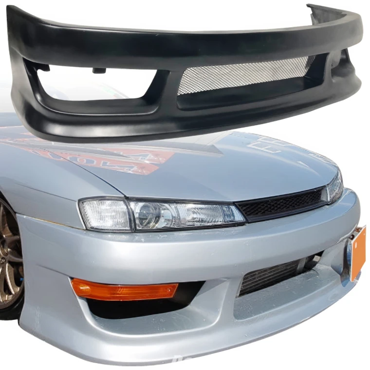 FRP VERT Front Bumper > Nissan 240SX (S14) 1997-1998 - image 1