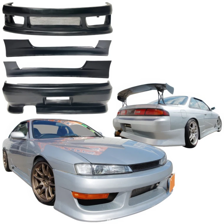 FRP VERT Body Kit 4pc > Nissan 240SX (S14) 1997-1998 - image 1