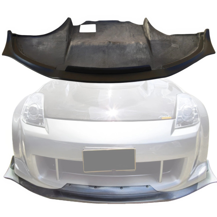 VSaero FRP AMU Front Bumper Diffuser > Nissan 350Z (Z33) 2003-2008 - image 1