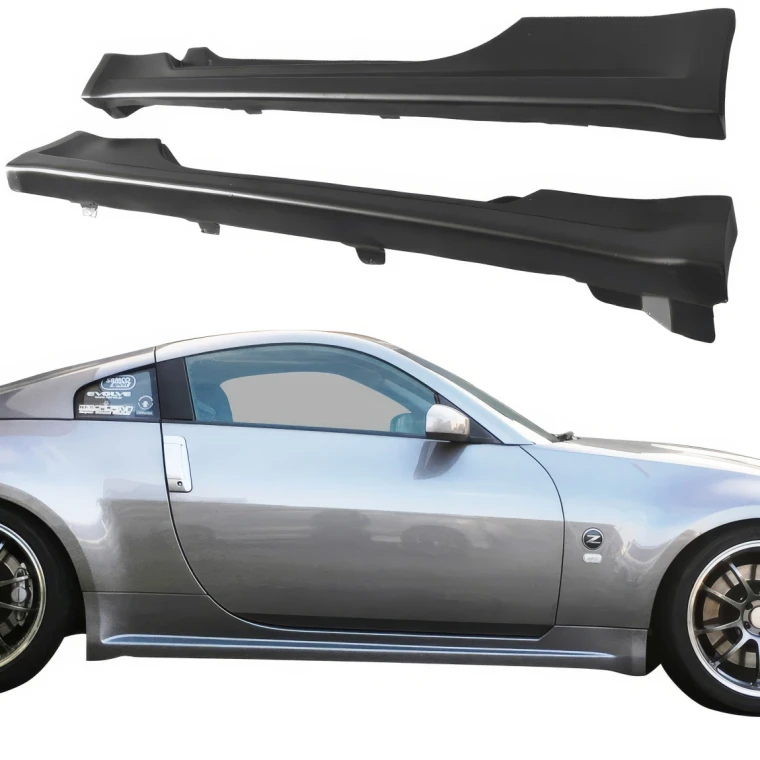 FRP AMU Side Skirts > Nissan 350Z (Z33) 2003-2008 - image 1