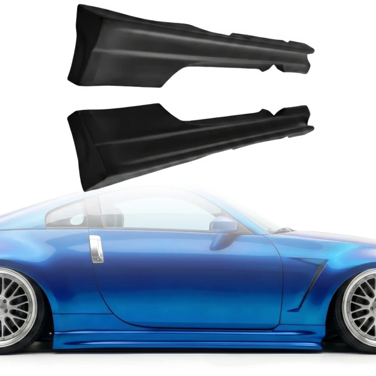 FRP CWE Side Skirts > Nissan 350Z (Z33) 2003-2008 - image 1