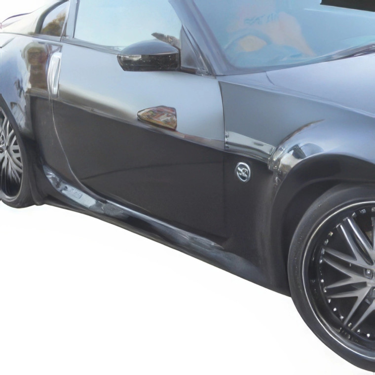 VSaero FRP IDES Havoc Side Skirts > Nissan 350Z (Z33) 2003-2008 - image 1