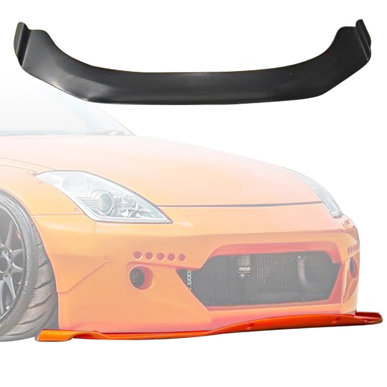 VSaero FRP TKYO Wide Body Front Splitter > Nissan 350Z (Z33) 2003-2008 - image 1