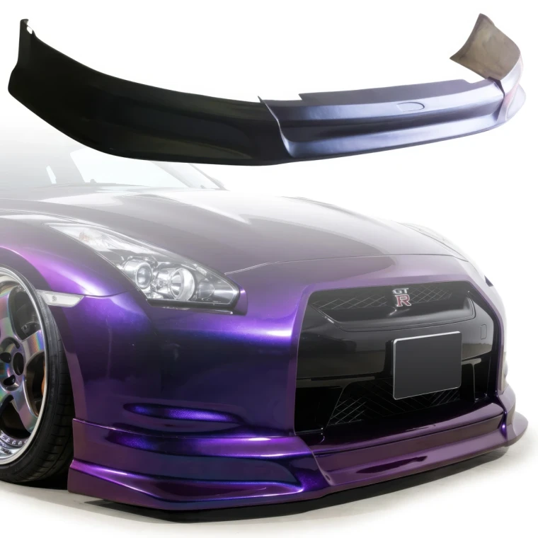 FRP CWE Front Lip Valance > Nissan GT-R GTR (R35) 2009-2011 - image 1