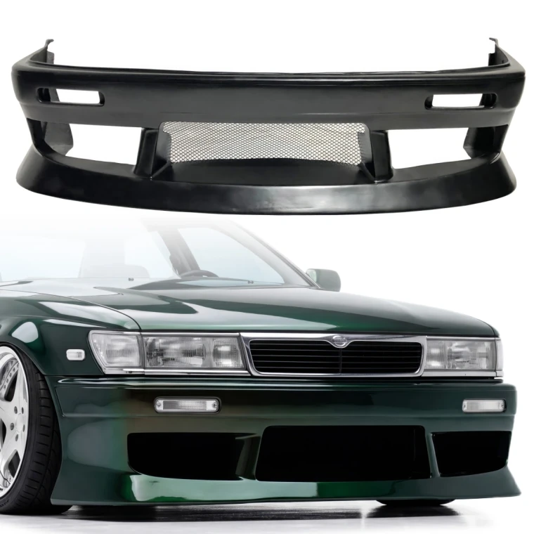 FRP URA Front Bumper > Nissan Laurel (C33) 1989-1993 - image 1