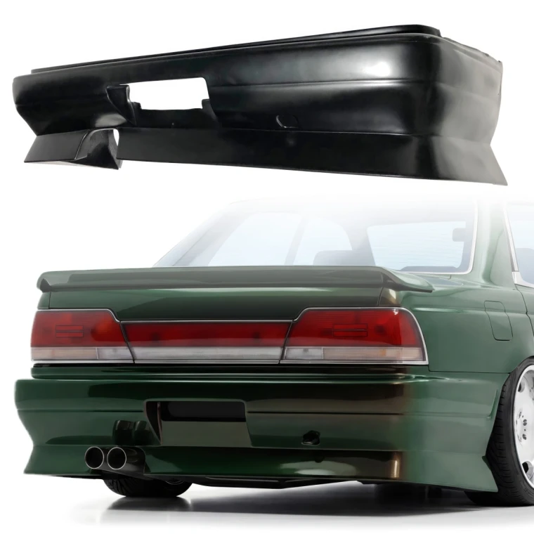 FRP URA Rear Bumper > Nissan Laurel (C33) 1989-1993 - image 1