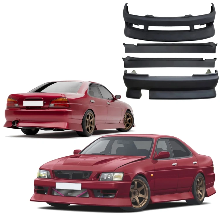 FRP BSPO Body Kit 4pc > Nissan Laurel (C35) 1998-2002 - image 1