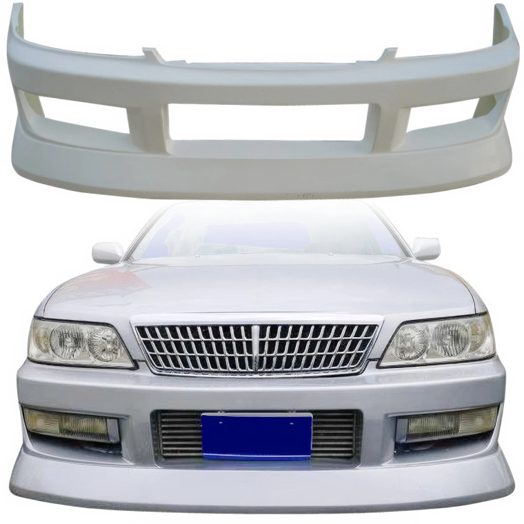 VSaero FRP FKON Front Bumper (early model) > Nissan Laurel (C35) 1998-2002 - image 1