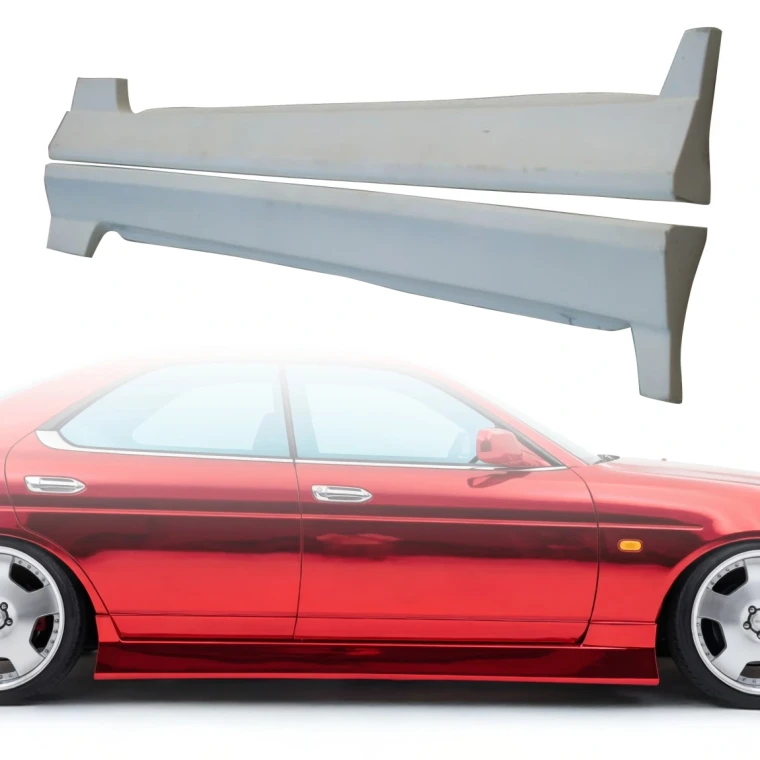 FRP FKON Side Skirts > Nissan Laurel (C35) 1998-2002 - image 1