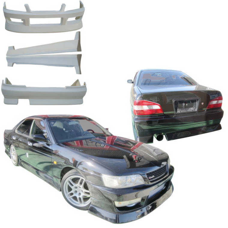 VSaero FRP FKON Body Kit 4pc (late club-s) > Nissan Laurel (C35) 1998-2002 - image 1