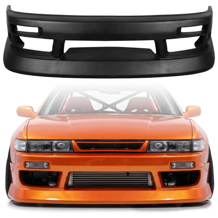 FRP BSPO Front Bumper > Nissan Silvia (S13) 1989-1994 > 2/3dr - image 1