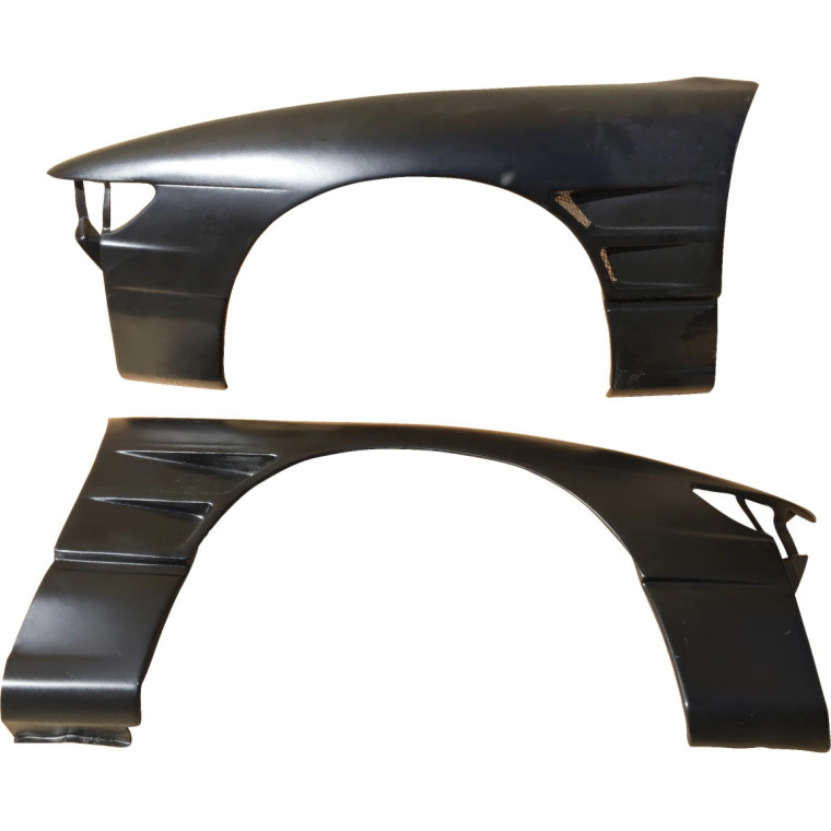 VSaero FRP DMA D1 Wide Body Fenders (front) 40mm > Nissan Silvia (S13) 1989-1994 - image 1