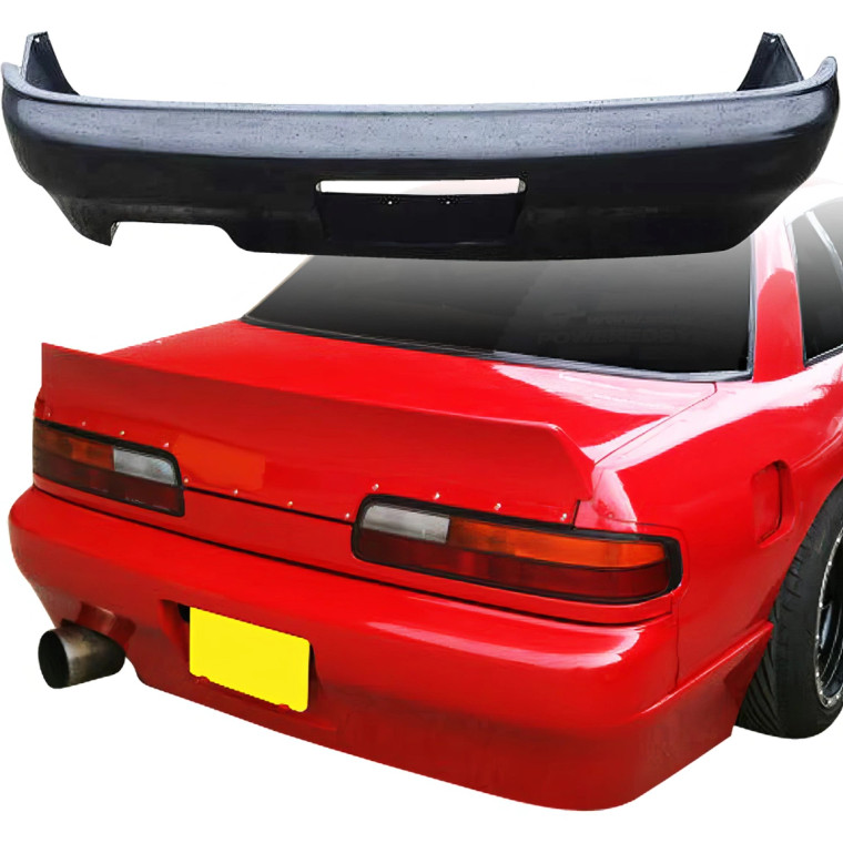 VSaero FRP TKYO v1 Rear Bumper for Nissan 240SX 1989-1994 > 2dr Coupe - image 1
