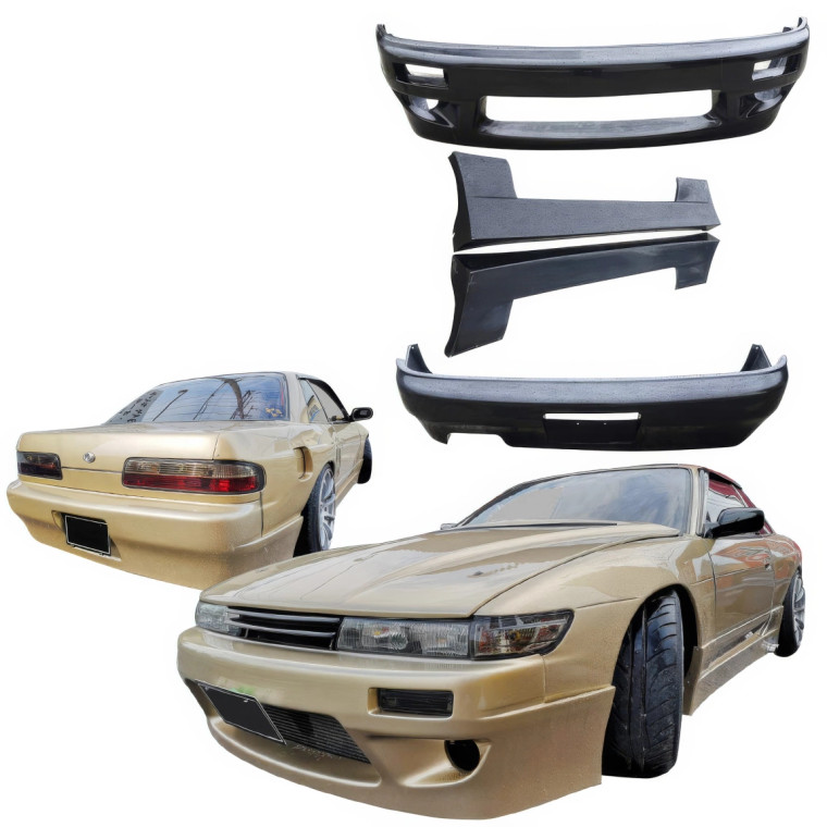 VSaero FRP TKYO v1 Body Kit 4pc > Nissan Silvia (S13) 1989-1994 > 2dr Coupe - image 1