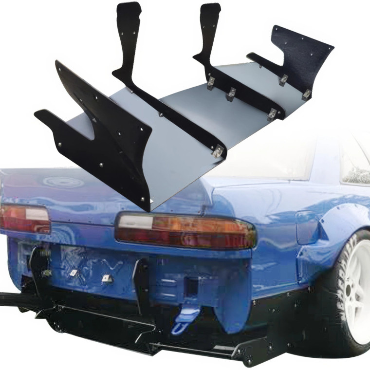 VSaero Plastic TKYO v2 Diffuser > Nissan Silvia (S13) 1989-1994 > 2dr Coupe - image 1