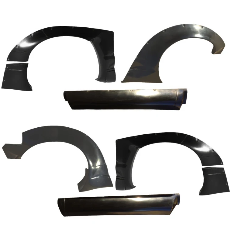 FRP TKYO v2 Wide Body Flares & Side Skirts 6pc > Nissan Silvia (S13) 1989-1994 > 2dr Coupe - image 1