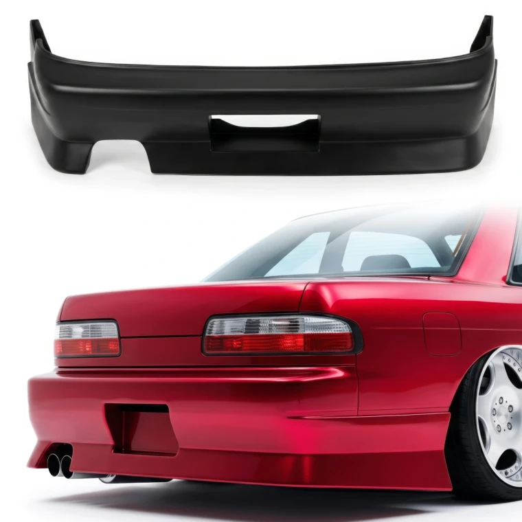 FRP URA v4 Rear Bumper > Nissan Silvia (S13) 1989-1994 > 2dr Coupe - image 1