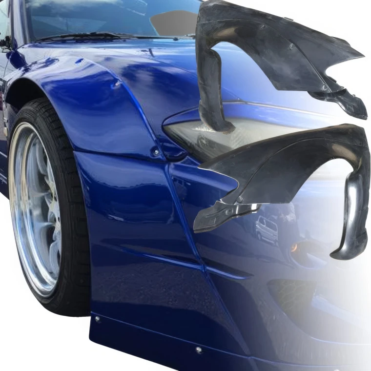 FRP TKYO Wide Body Fenders (front) 50mm > Nissan Silvia (S15) 1999-2002 - image 1