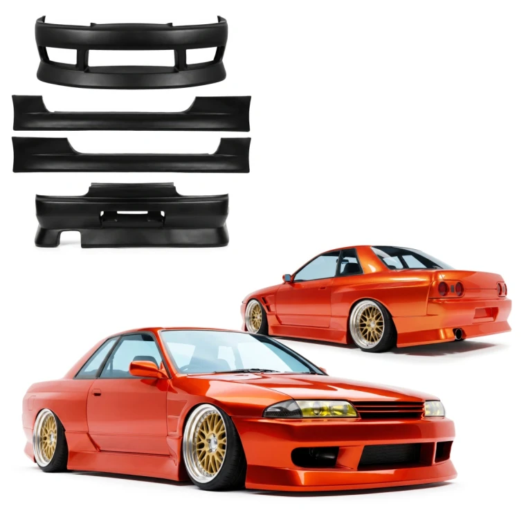 FRP BSPO Body Kit 4pc > Nissan Skyline (R32) GTS 1990-1993 > 2dr Coupe - image 1