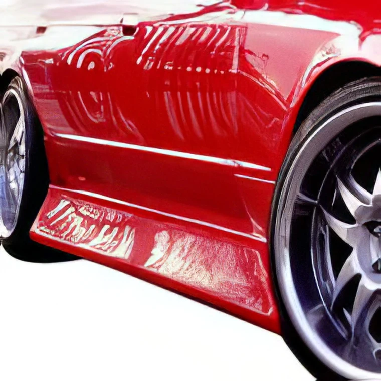 FRP BSPO Side Skirts > Nissan Skyline (R32) GTS 1990-1993 > 4dr Sedan - image 1
