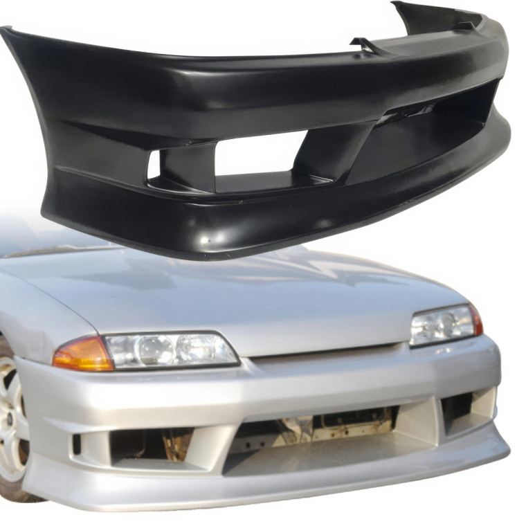 VSaero FRP DUC v2 Front Bumper > Nissan Skyline (R32) GTS 1990-1994 > 2/4dr - image 1