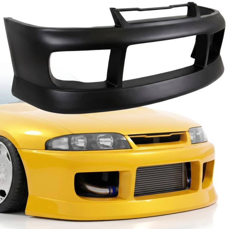 FRP BSPO Front Bumper > Nissan Skyline (R33) GTS 1993-1995 > 2/4dr - image 1