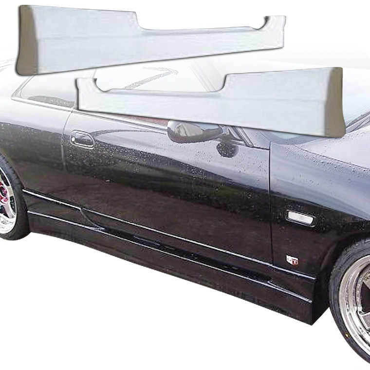 VSaero FRP MSPO Side Skirts > Nissan Skyline (R33) GTS 1995-1998 > 2dr Coupe - image 1