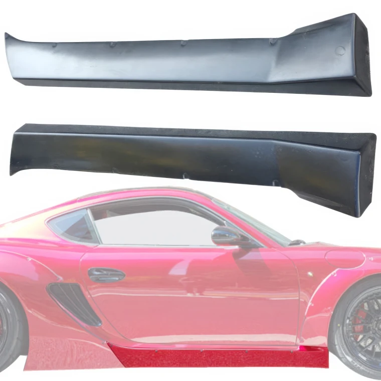 FRP TKYO v1 Wide Body Side Skirts > Porsche Cayman (987) 2006-2008 - image 1