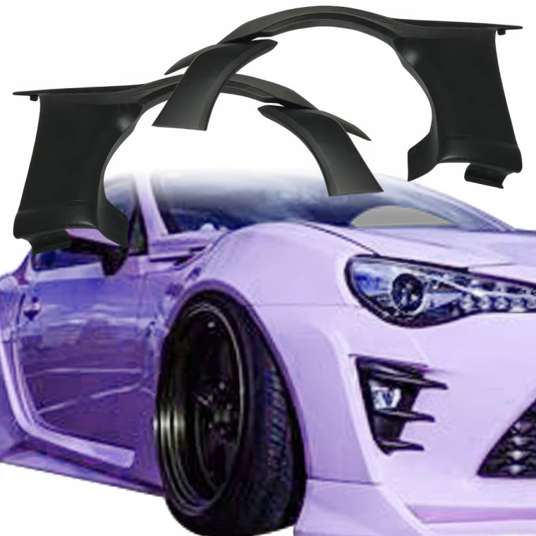 FRP AG T2 Wide Body Fenders (front) 4pc 50mm > Scion FR-S 2013-2016 - image 1