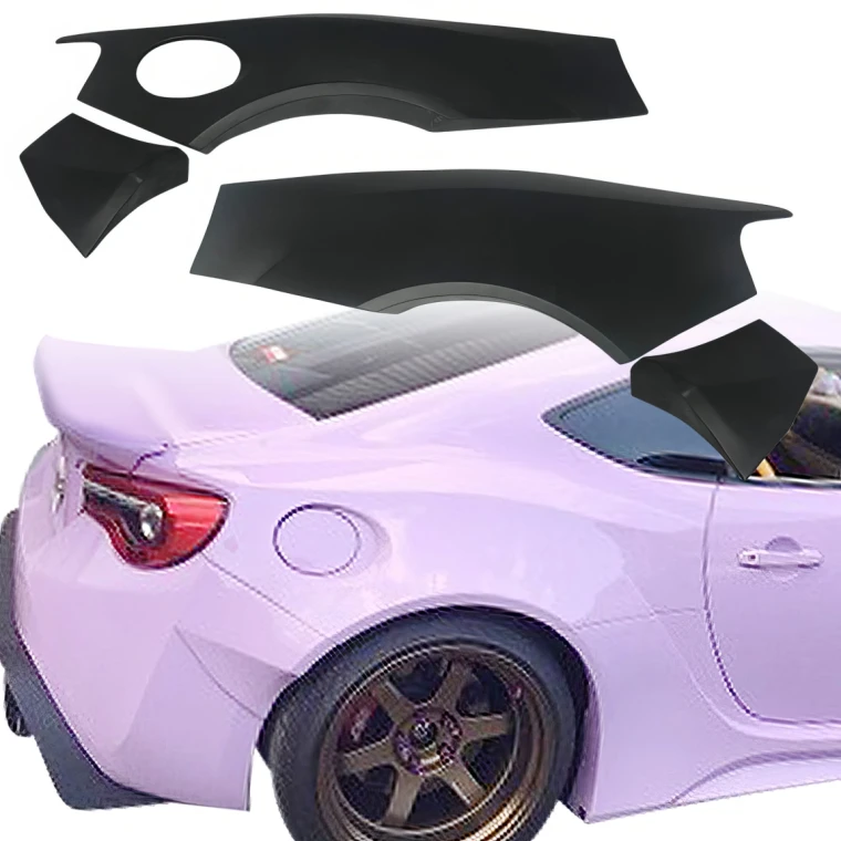 FRP AG T2 Wide Body Fenders (rear) 80mm > Scion FR-S 2013-2016 - image 1