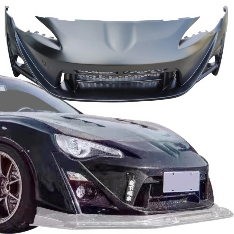 VSaero FRP VAR Wide Body Front Bumper > Scion FR-S (ZN6) 2013-2016 - image 1