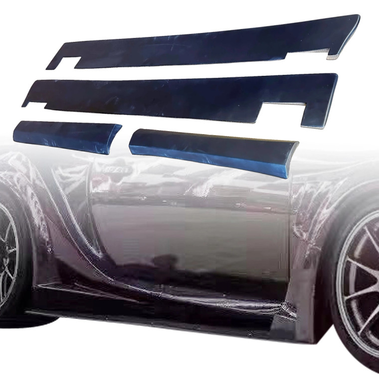VSaero FRP VAR Side Skirts /w Spliiters 4pc > Scion FR-S (ZN6) 2013-2016 - image 1