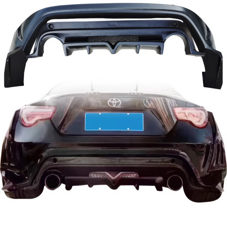 FRP VAR Wide Body Rear Bumper 2pc > Scion FR-S 2013-2016 - image 1