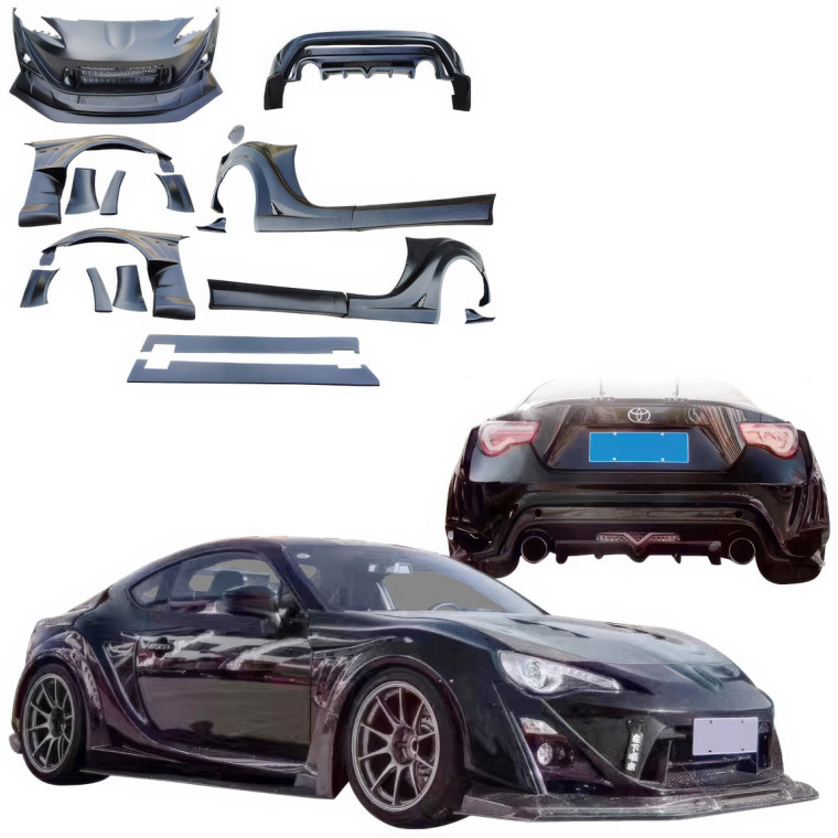 VSaero FRP VAR Wide Body Kit for Scion FR-S (ZN6) 2013-2016 - image 1