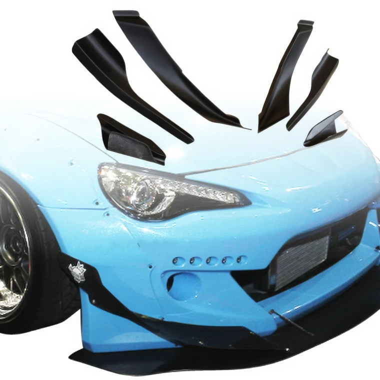 FRP TKYO v2 Wide Body Front Canards 6pc > Scion FR-S 2013-2016 - image 1