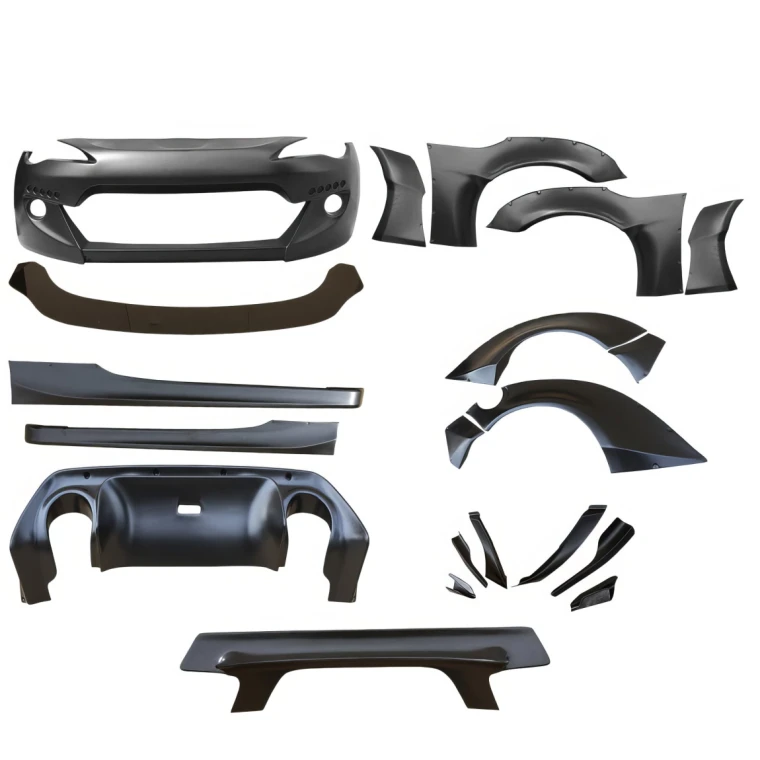 FRP TKYO v2 Wide Body Kit w Wing 20pc > Scion FR-S 2013-2016 - image 1