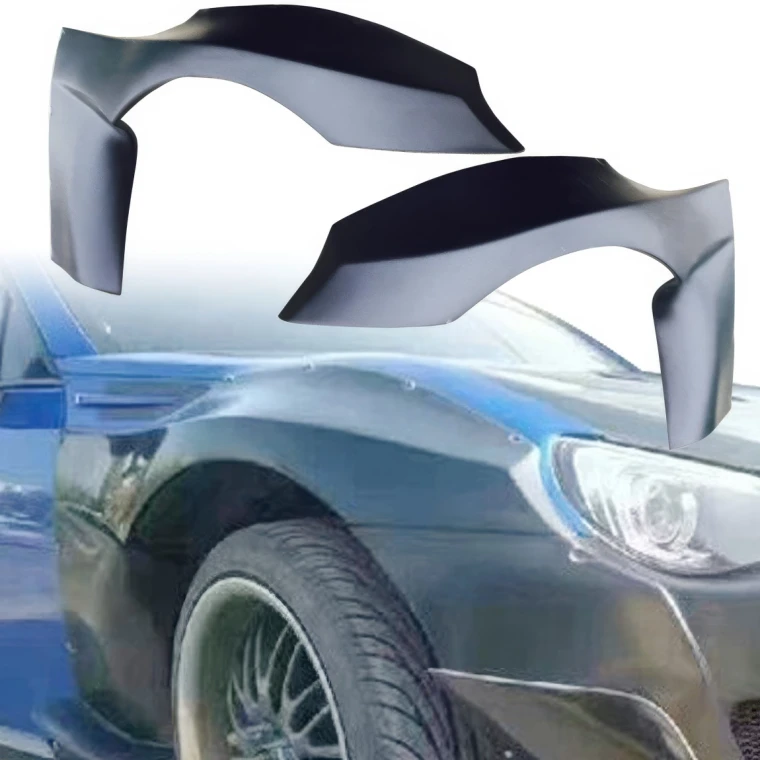 FRP TKYO v3 Wide Body Fender Flares (front) 65mm > Scion FR-S 2013-2016 - image 1