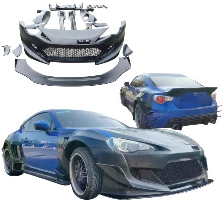 VSaero FRP TKYO v3 Wide Body Kit 17pc > Scion FR-S (ZN6) 2013-2016 - image 1