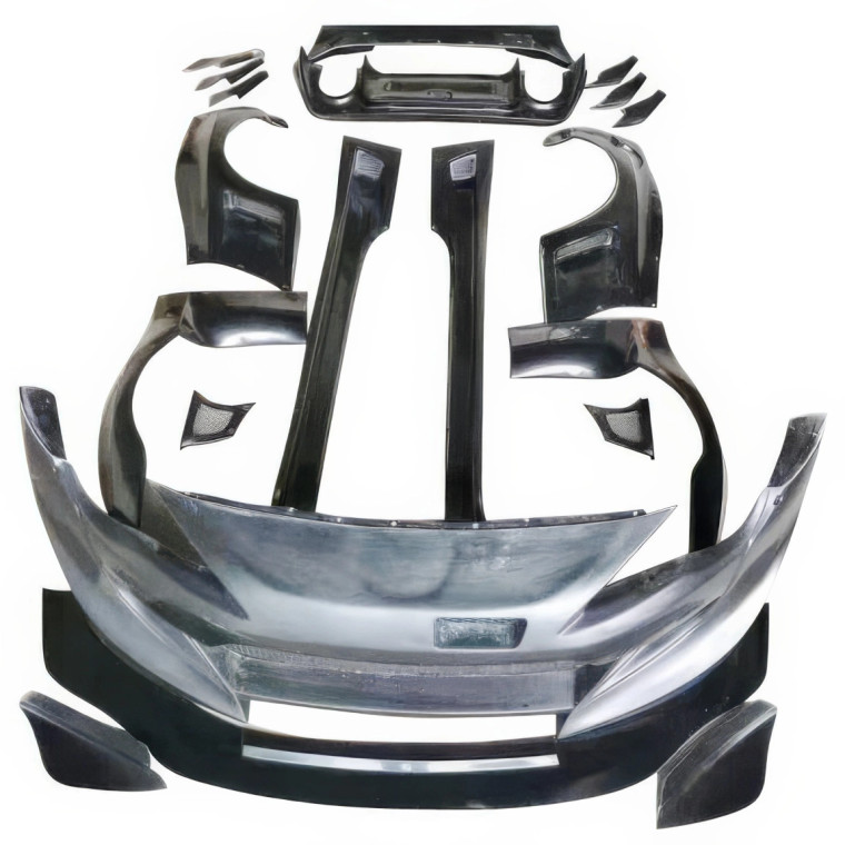 VSaero FRP TKYO v3 Wide Body Kit w Wing 18pc > Scion FR-S (ZN6) 2013-2016 - image 1