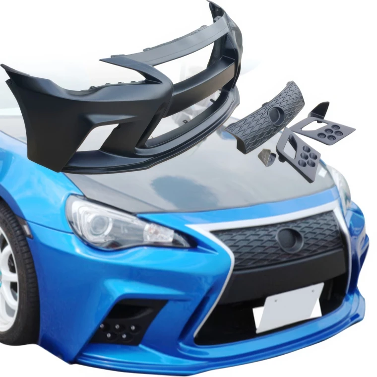 FRP AG LF-S Front Bumper w Grille 5pc > Subaru BRZ 2013-2021 - image 1