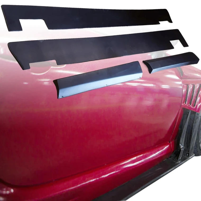 FRP VAR Side Skirts /w Spliiters 4pc > Subaru BRZ 2013-2021 - image 1