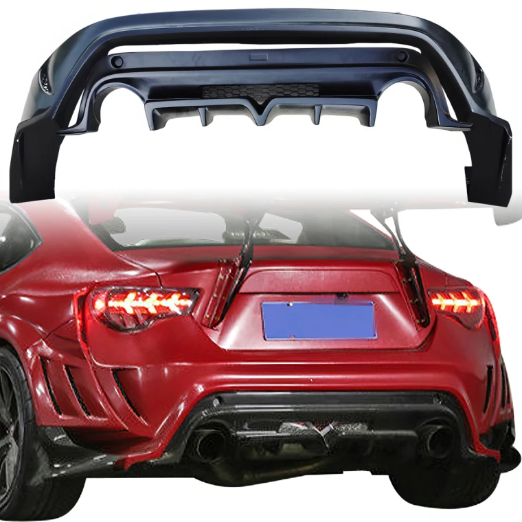 FRP VAR Wide Body Rear Bumper 2pc > Subaru BRZ 2013-2021 - image 1