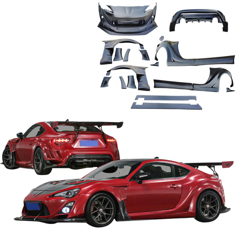 VSaero FRP VAR Wide Body Kit > Subaru BRZ (ZN6) 2013-2020 - image 1