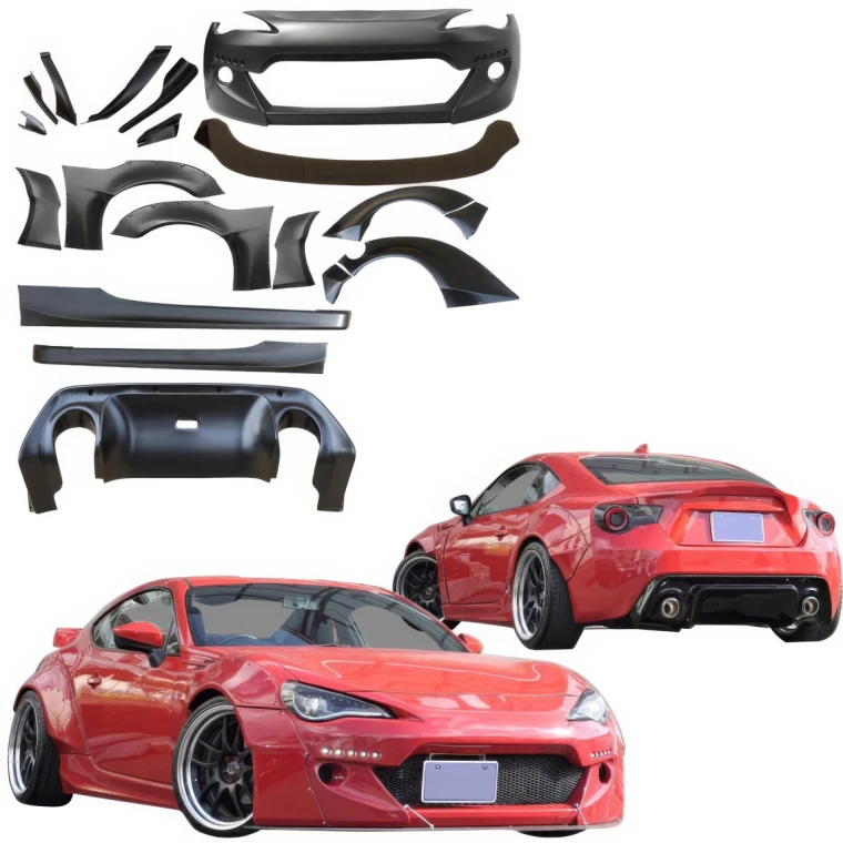 FRP TKYO v2 Wide Body Kit 19pc > Toyota 86 2017-2021 - image 1