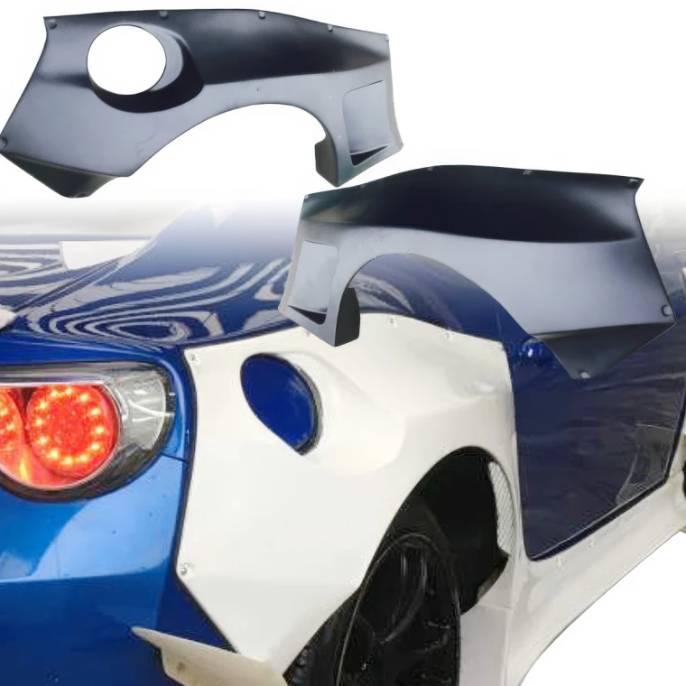 FRP TKYO v3 Wide Body Fenders Flares (rear) 90mm > Toyota 86 2017-2021 - image 1