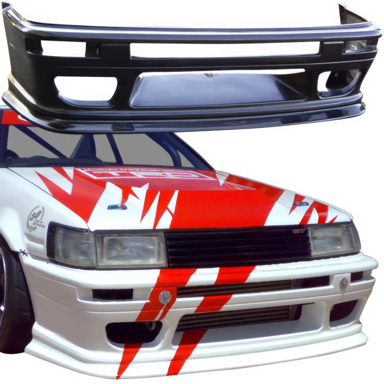 VSaero FRP DMA Front Bumper > Toyota Corolla (AE86) Levin 1984-1987 > 2/3dr - image 1