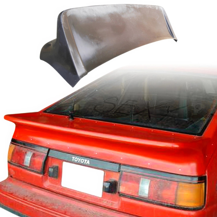 VSaero FRP TRDE Hatch Spoiler Wing > Toyota Corolla (AE86) Trueno 1984-1987 > 3dr - image 1