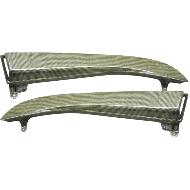 Carbon Yellow Black Twill DRAC Inspection Panel Scoops > Toyota MR2 (SW20) 1991-1995 - image 1