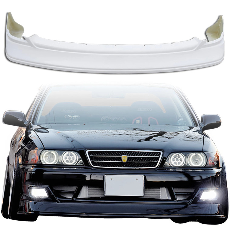 VSaero FRP TRAU Early Front Lip Valance > Toyota Chaser (JZX100) 1997-1998 - image 1