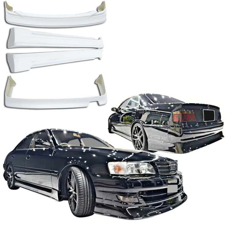 FRP TRAU Late Lip Body Kit 4pc > Toyota Chaser (JZX100) 1999-2000 - image 1